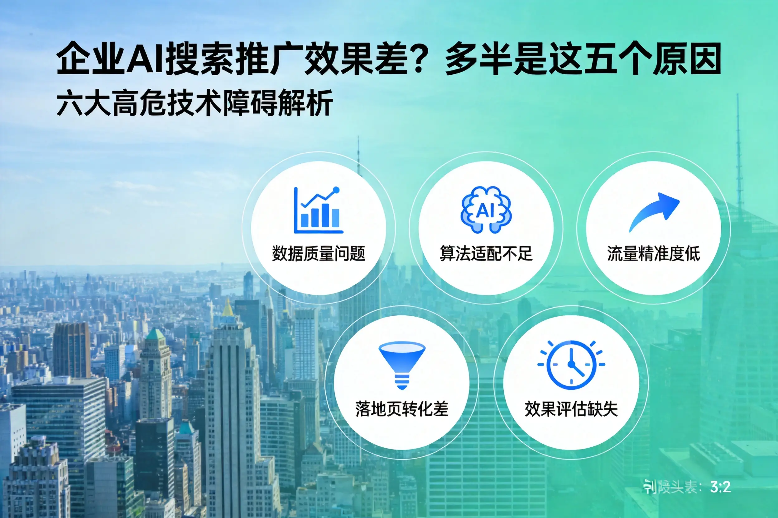 九龙企业AI搜索推广效果差？多半是这五个原因